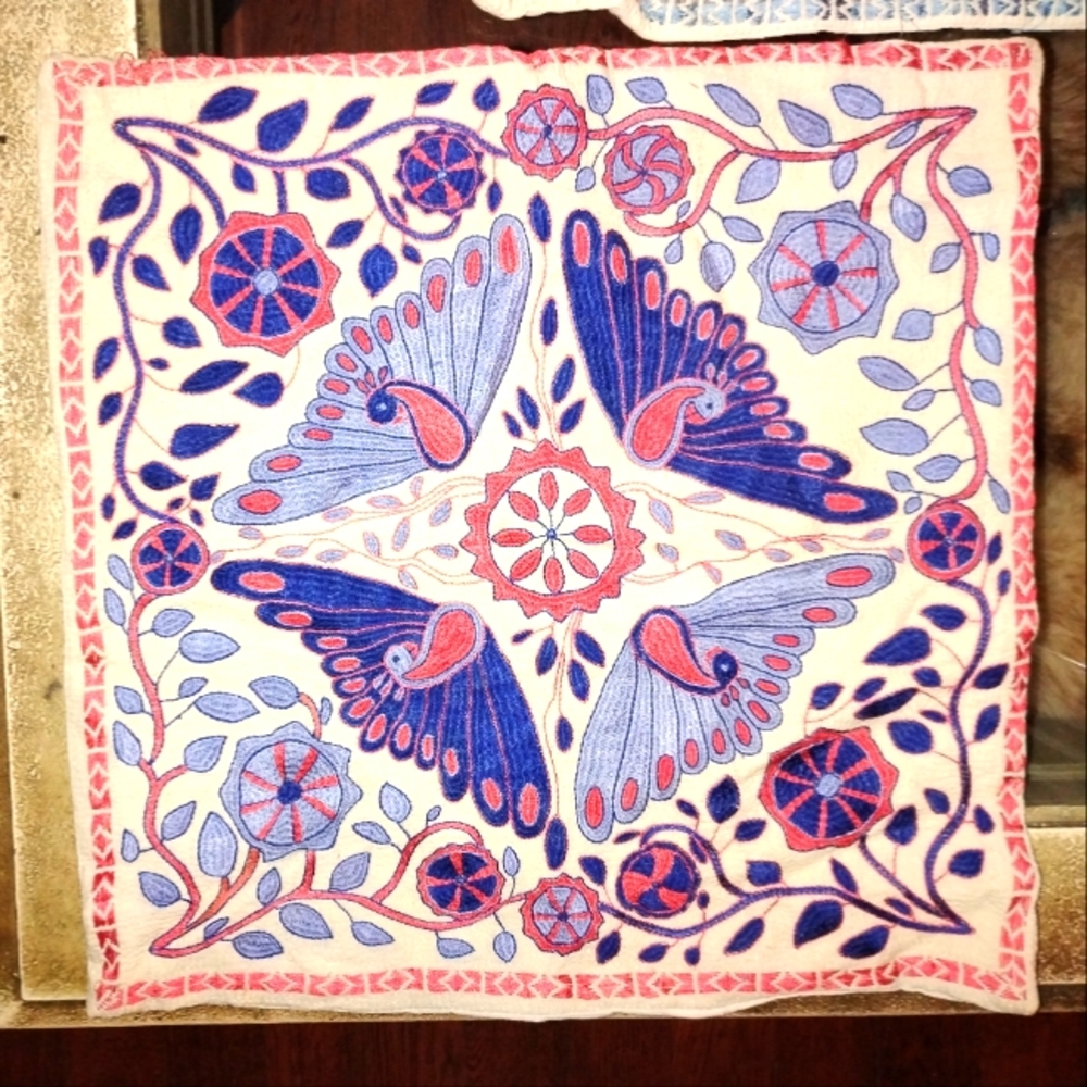 Vintage suzani pillow case